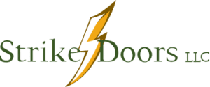Logo, Strike Doors LLC