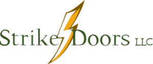 Logo, Strike Doors LLC